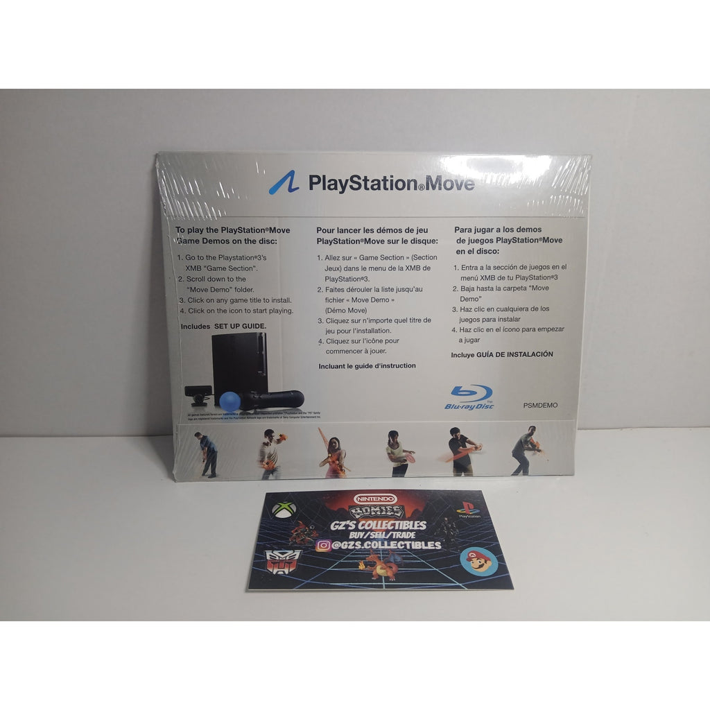 SONY PS3 PLAYSTATION MOVE GAME DEMO DISC NEW FACTORY SEALED
