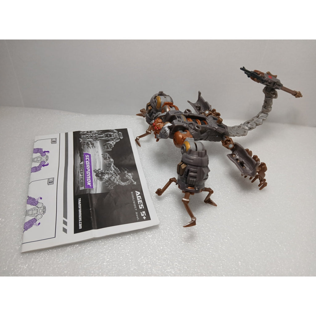SCORPONOK SCORPION 2007 TRANSFORMERS MOVIE DELUXE DECEPTICON FIGURE
