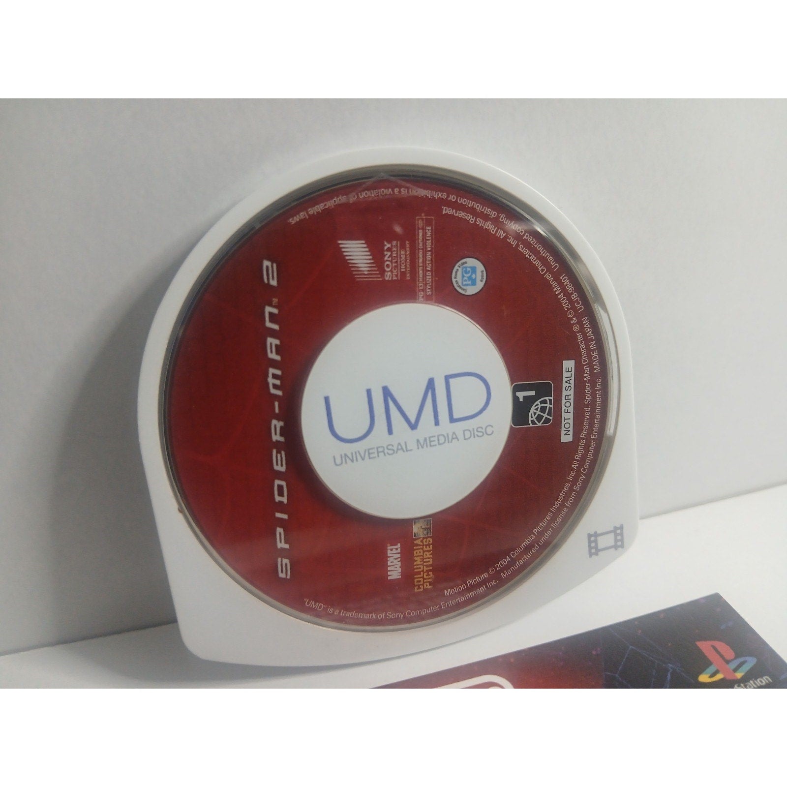 ✅ SONY PSP SPIDER MAN 2 NOT FOR RESALE UMD MOVIE TESTED WORKING