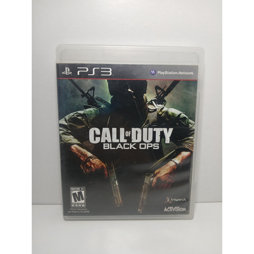 CALL OF DUTY BLACK OPS CIB SONY PS3 GAME TESTED WORKING