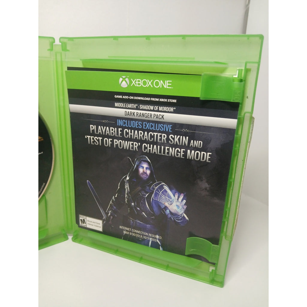 MIDDLE EARTH SHADOW OF MORDOR CIB XBOX ONE GAME TESTED WORKING