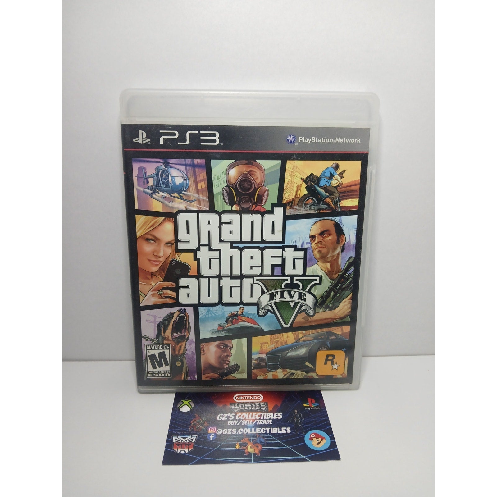 ROCKSTAR GTA V CIB SONY PS3 GAME TESTED WORKING