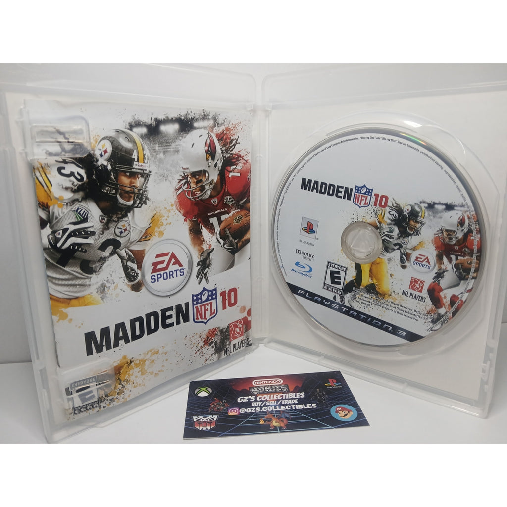 NFL MADDEN 2010 CIB SONY PS3 TESTED WORKING