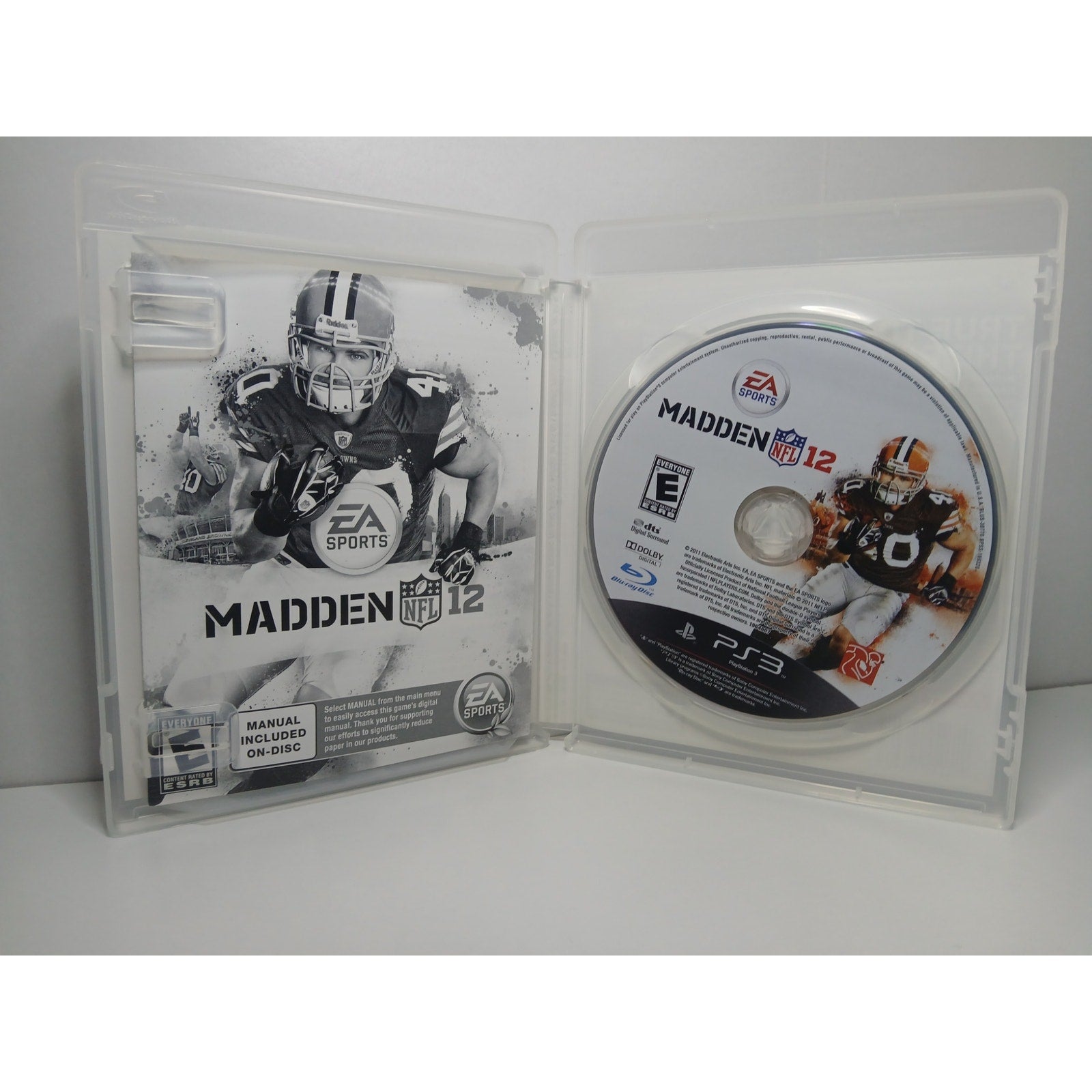 MADDEN NFL 12 CIB SONY PS3 GAME TESTED WORKING