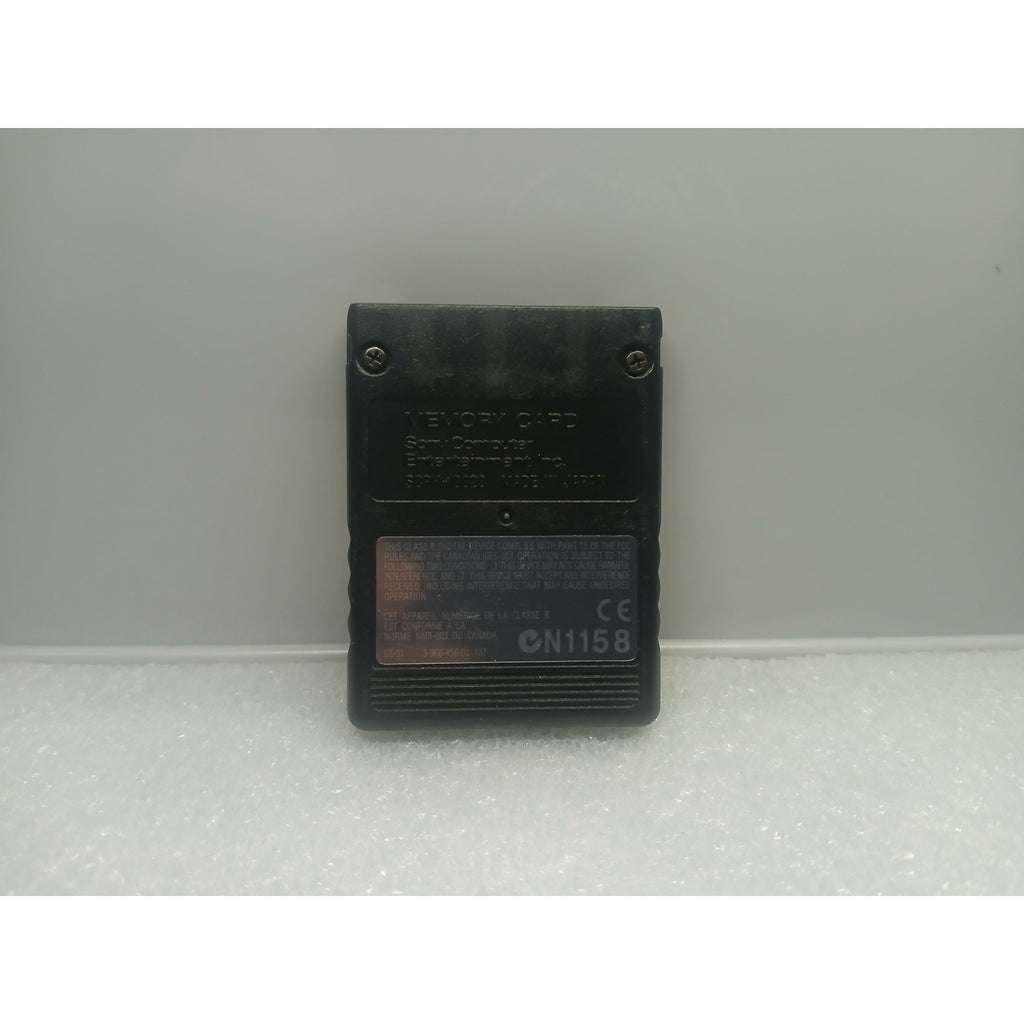 SONY PS2 OG BLACK MAGIC GATE 8MB MEMORY CARD OEM GENUINE TESTED