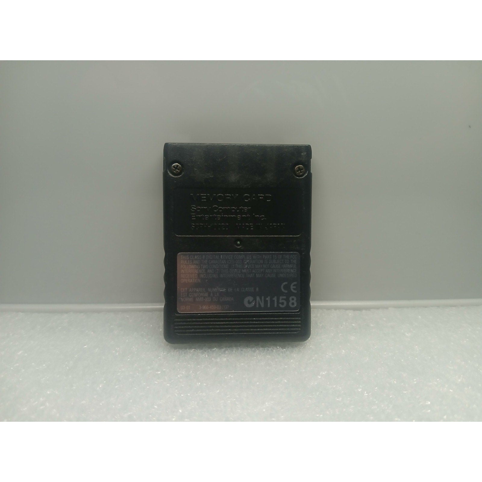 SONY PS2 OG BLACK MAGIC GATE 8MB MEMORY CARD OEM GENUINE TESTED