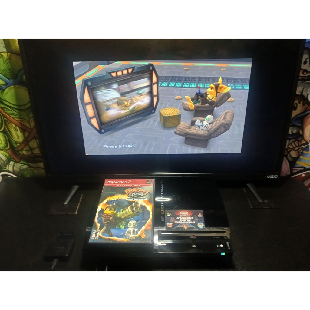 RATCHET & CLANK + GOING COMMANDO LOT SONY PS2 TESTED WORKING