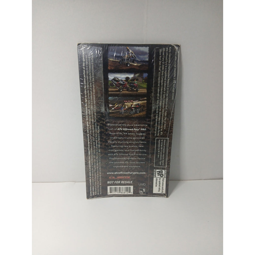 ✅ SONY PSP ATV OFF ROAD FURY PRO DEMO NOT FOR RESALE NEW FACTORY SEALED ✅