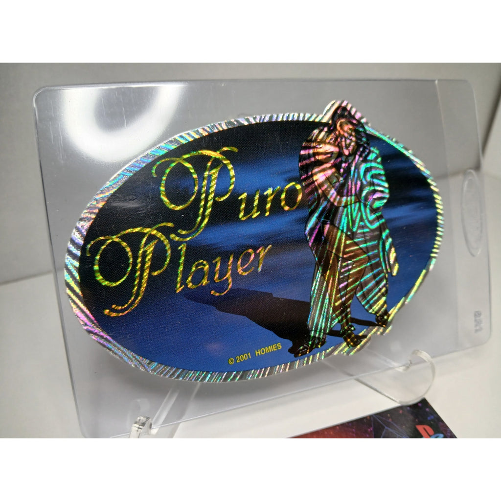 VINTAGE 2001 PURO PLAYEROVALS HOMIES GONZALES GRAPHICS HOLOGRAPHIC STICKER