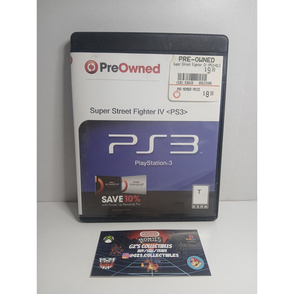 SONY PS3 SUPER STREET FIGHTER IV TESTED WORKING DISC ONLY
