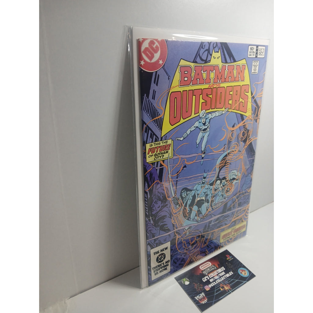 BATMAN & THE OUTSIDERS #3 1983 DC COMICS NEW BAG/BOARD