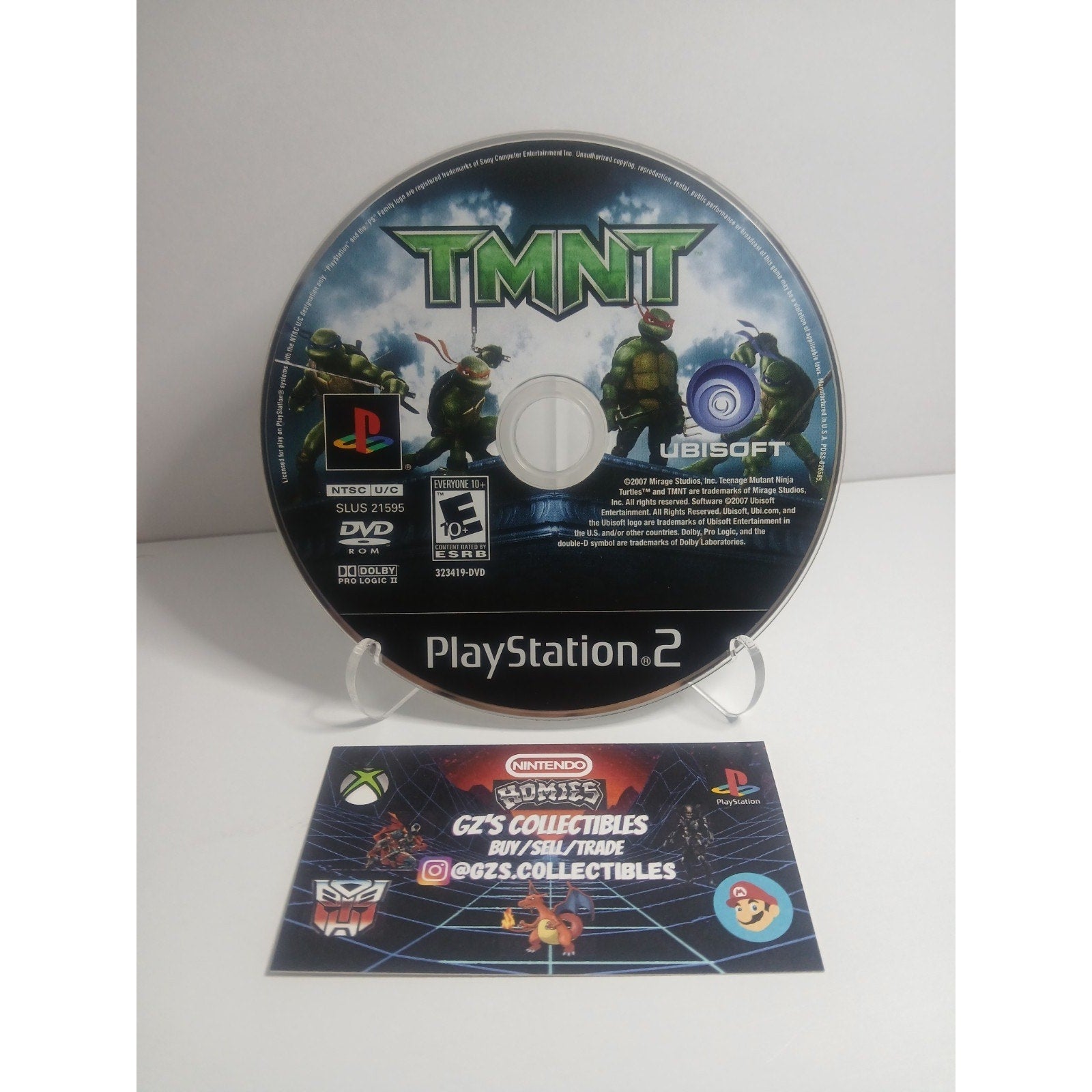 ✅ SONY PS2 TMNT TEENAGE MUTANT NINJA TURTLES 🐢 CIB TESTED WORKING ✅
