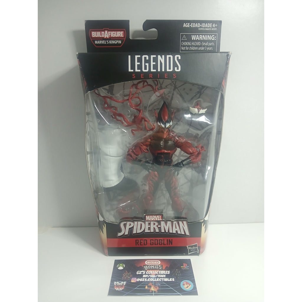 RED GOBLIN MARVEL LEGENDS (BAF) NIB CIB (OPEN)