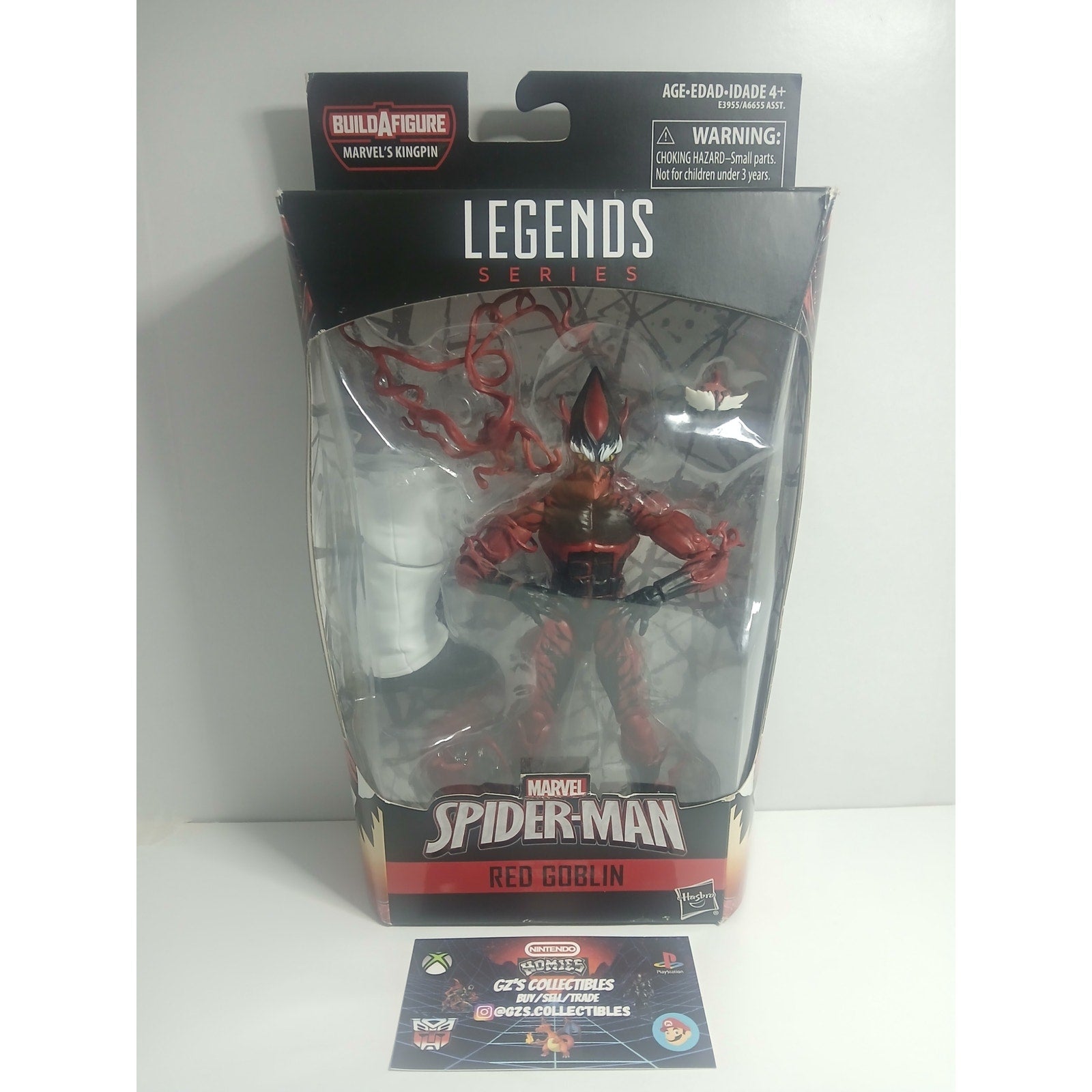 RED GOBLIN MARVEL LEGENDS (BAF) NIB CIB (OPEN)