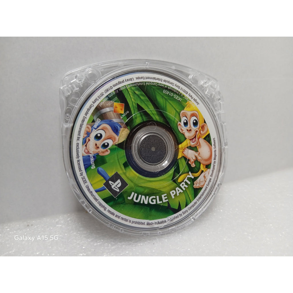 JUNGLE PARTY REGION FREE SONY PSP GAME TESTED WORKING