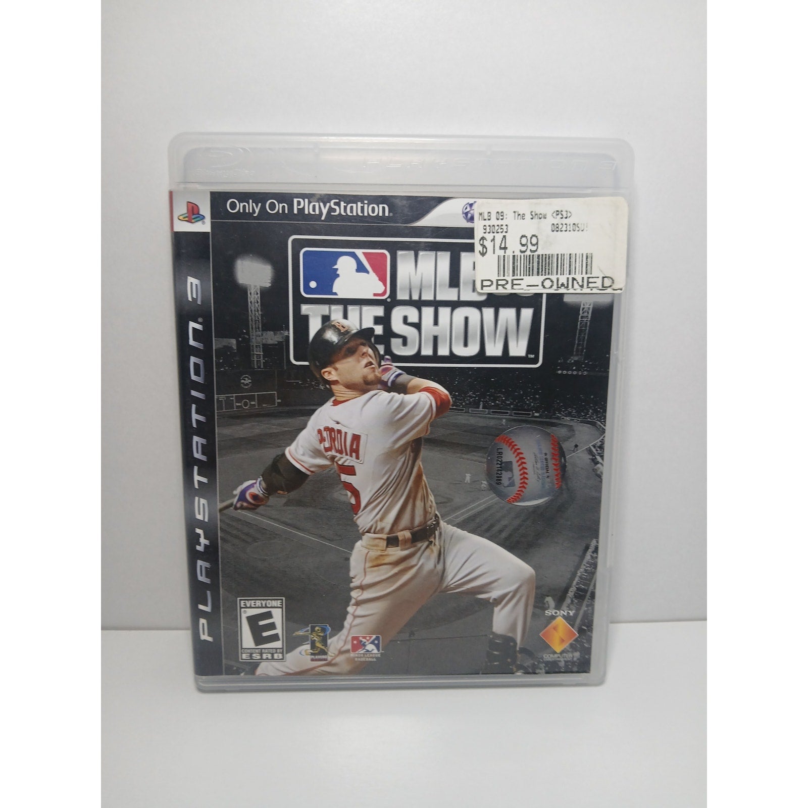 MLB THE SHOW 08 BASEBALL CIB SONY PS3 GAME TESTED WORKING