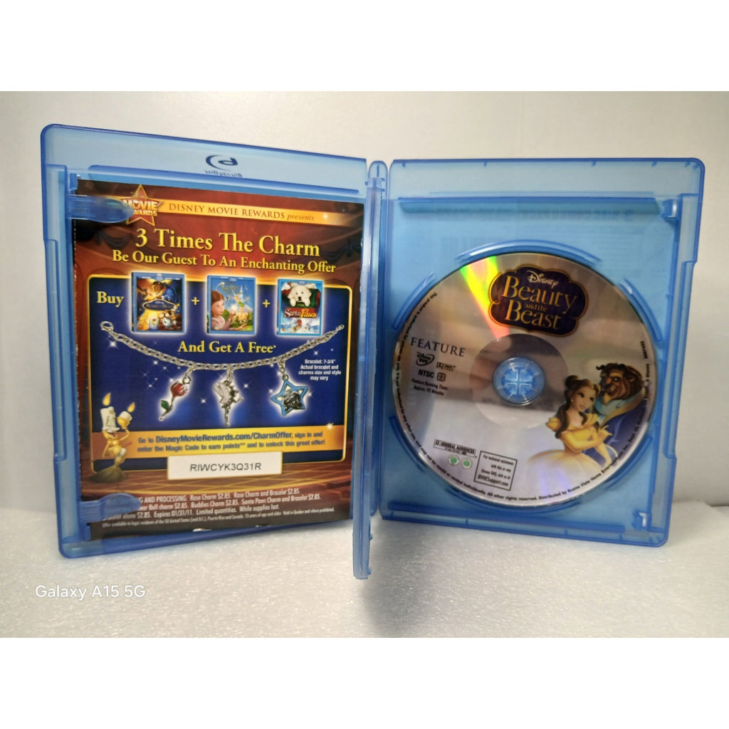 DISNEY DIAMOND 101 DALMATIANS BEAUTY & BEAST LION KING CINDERELLA BLU RAY/DVD