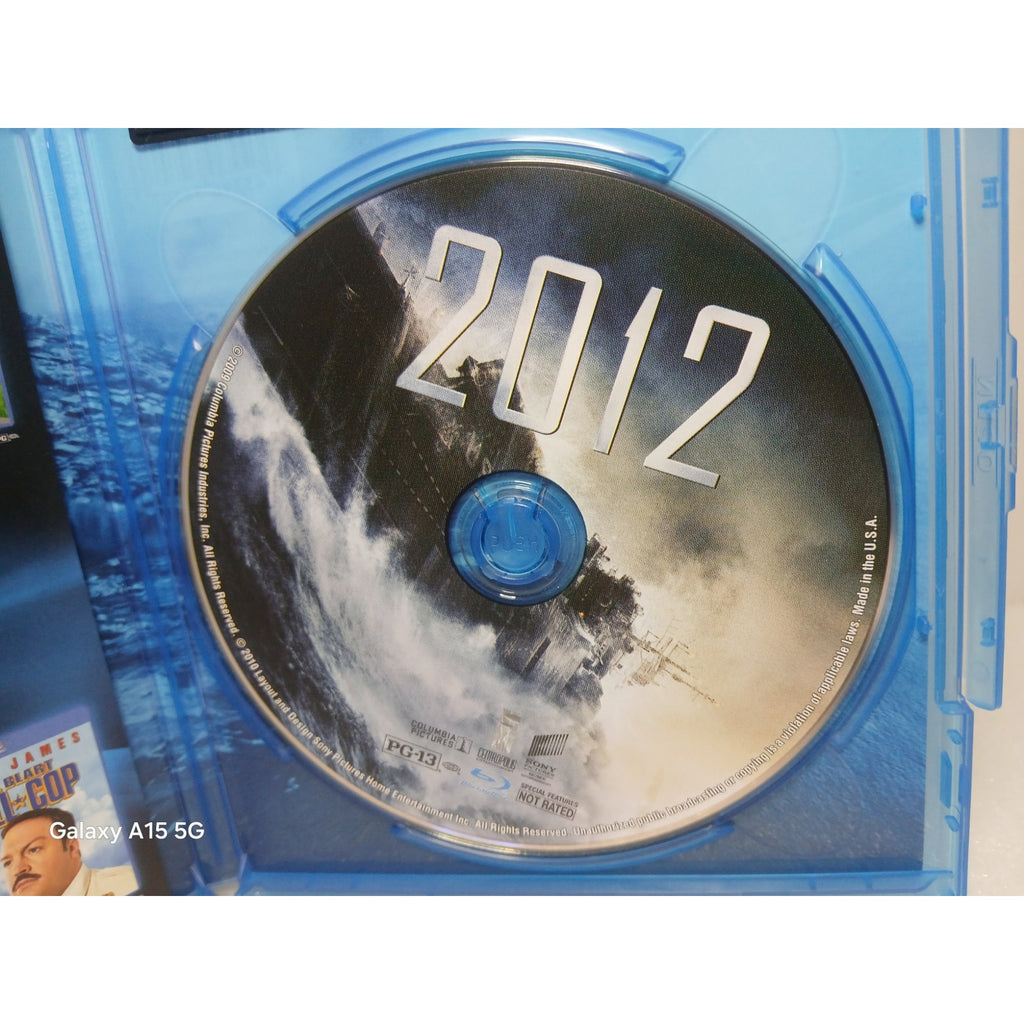 2012 BLU RAY MOVIE CIB CLEANED TESTED WORKING