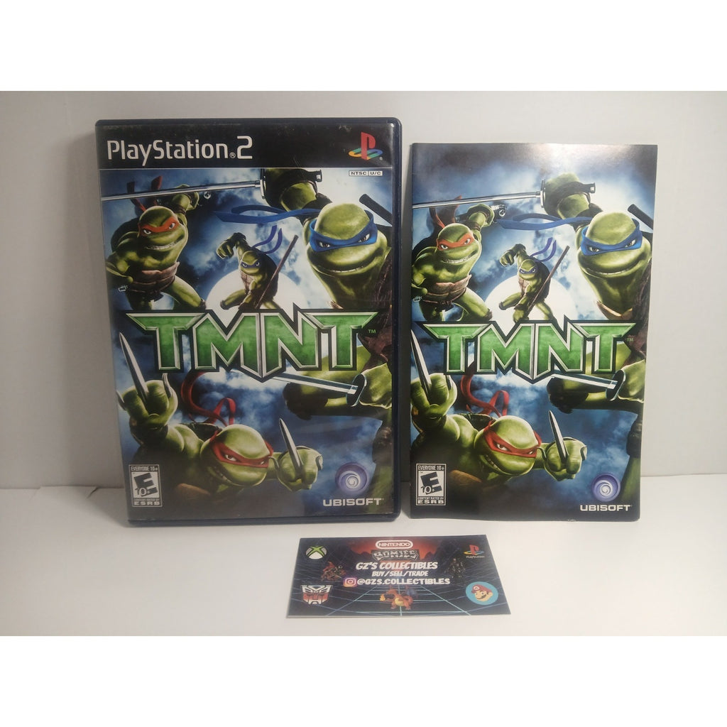 ✅ SONY PS2 TMNT TEENAGE MUTANT NINJA TURTLES 🐢 CIB TESTED WORKING ✅
