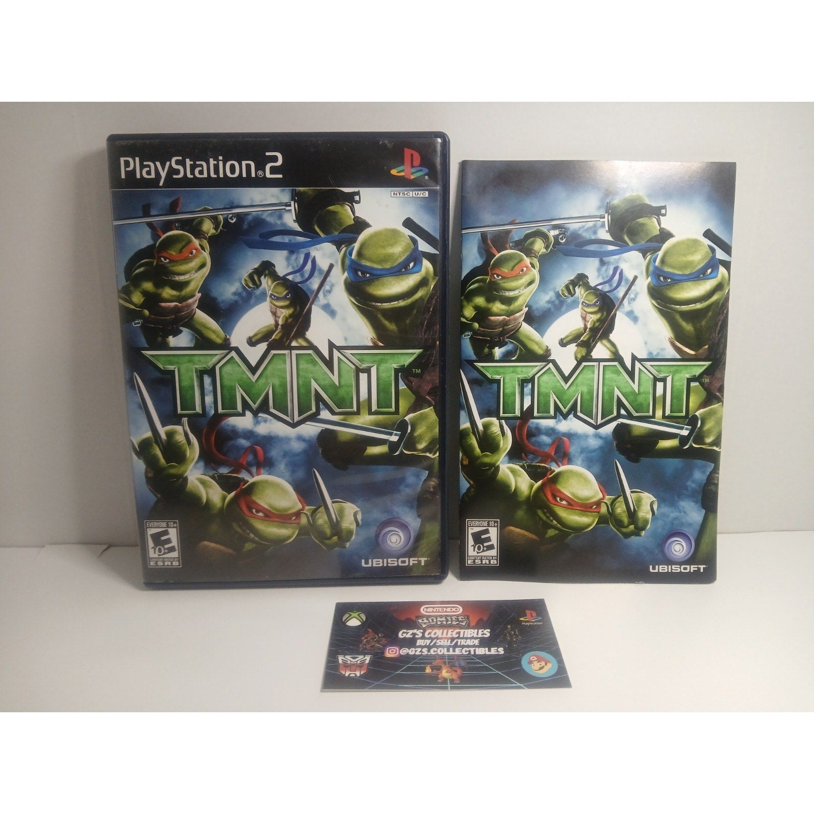 ✅ SONY PS2 TMNT TEENAGE MUTANT NINJA TURTLES 🐢 CIB TESTED WORKING ✅