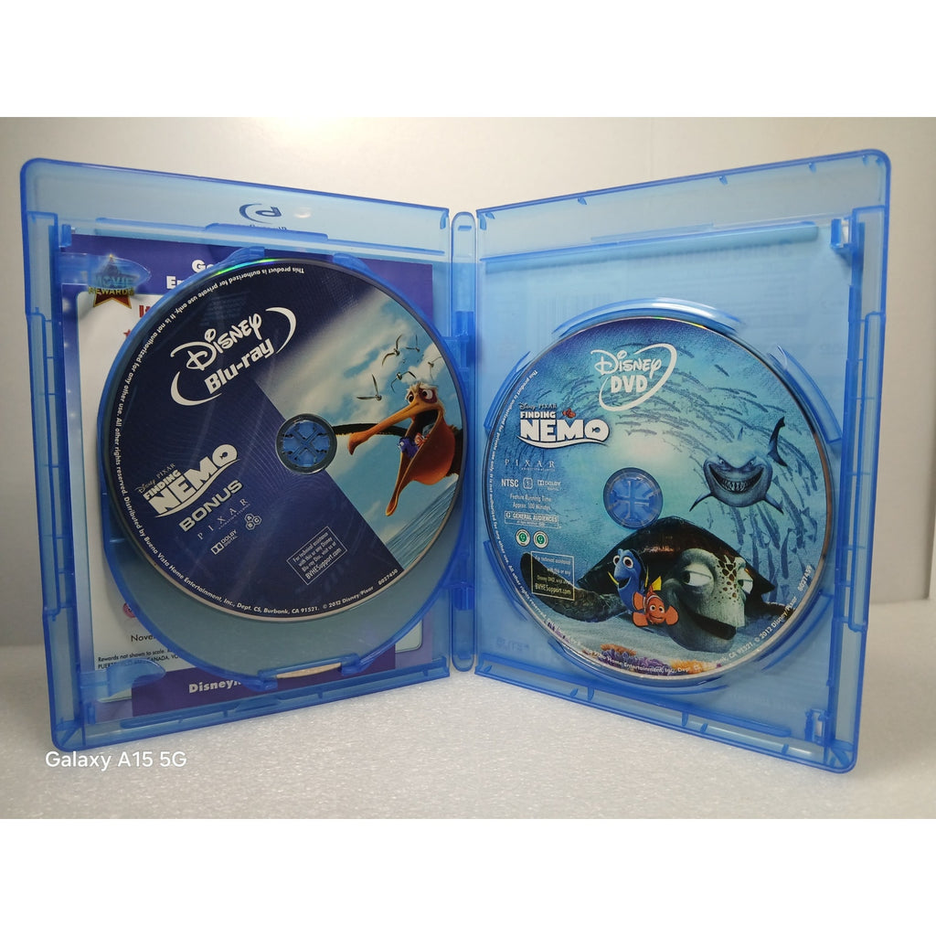 DISNEY COLLECTOR EDITION SET FINDING NEMO FROZEN BIG HERO BLU RAY TESTED WORKING