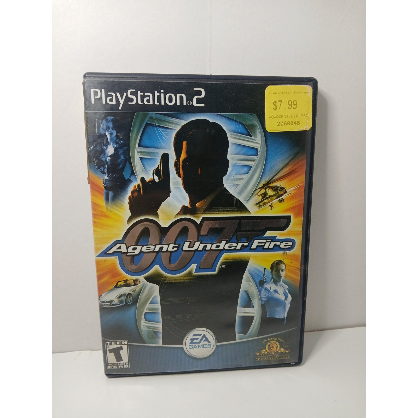 007 AGENT UNDER FIRE & NIGHT FIRE BLACK LABELS CIB SONY PS2 TESTED WORKING