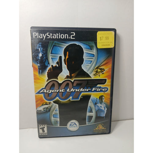 007 AGENT UNDER FIRE & NIGHT FIRE BLACK LABELS CIB SONY PS2 TESTED WORKING