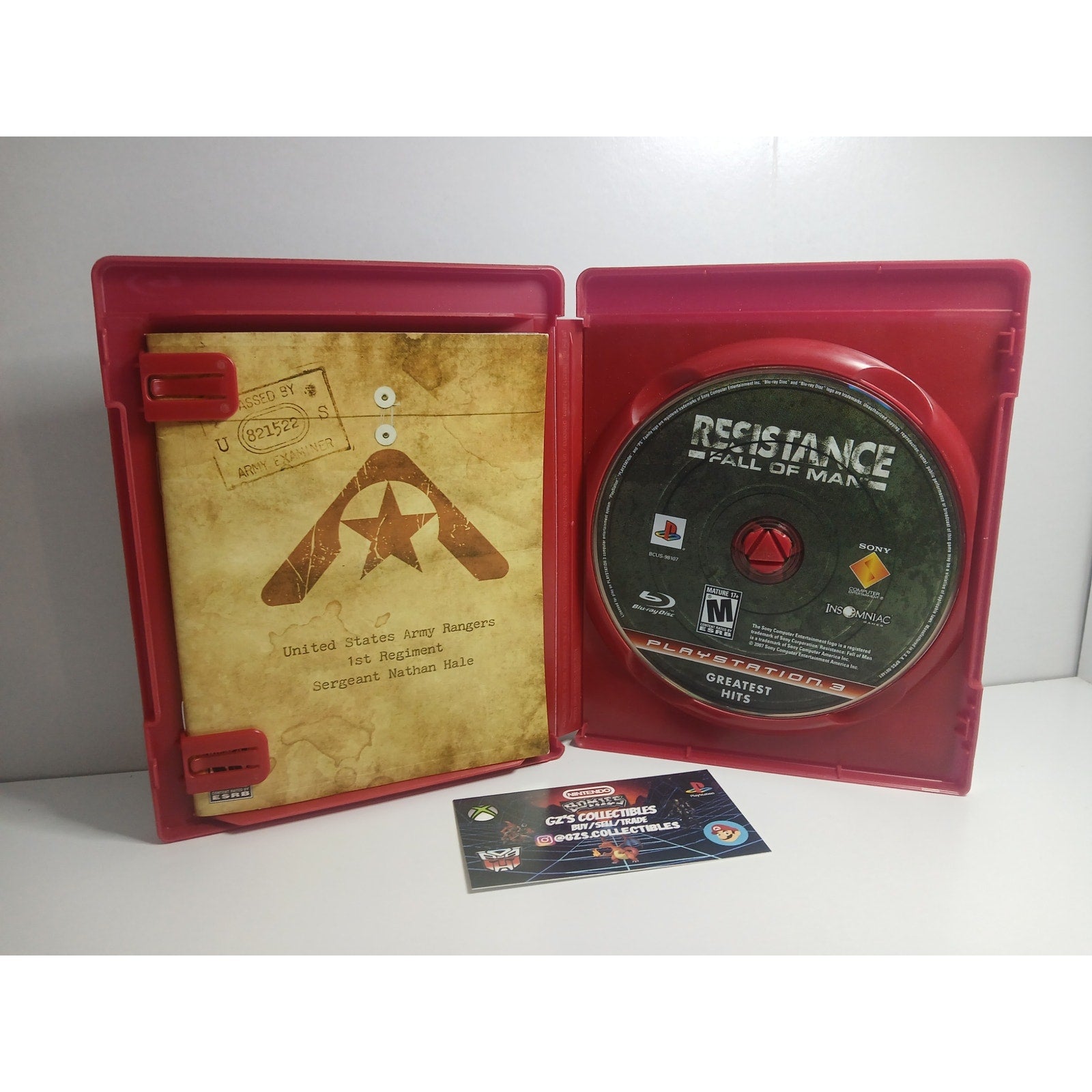 SONY PS3 RESISTANCE FALL OF MAN CIB TESTED WORKING