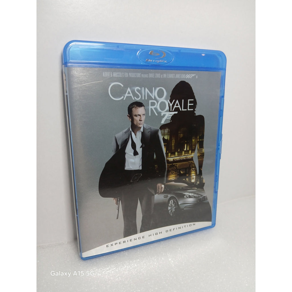 007 CASINO ROYALE CIB BLU RAY MOVIE CLEANED TESTED WORKING