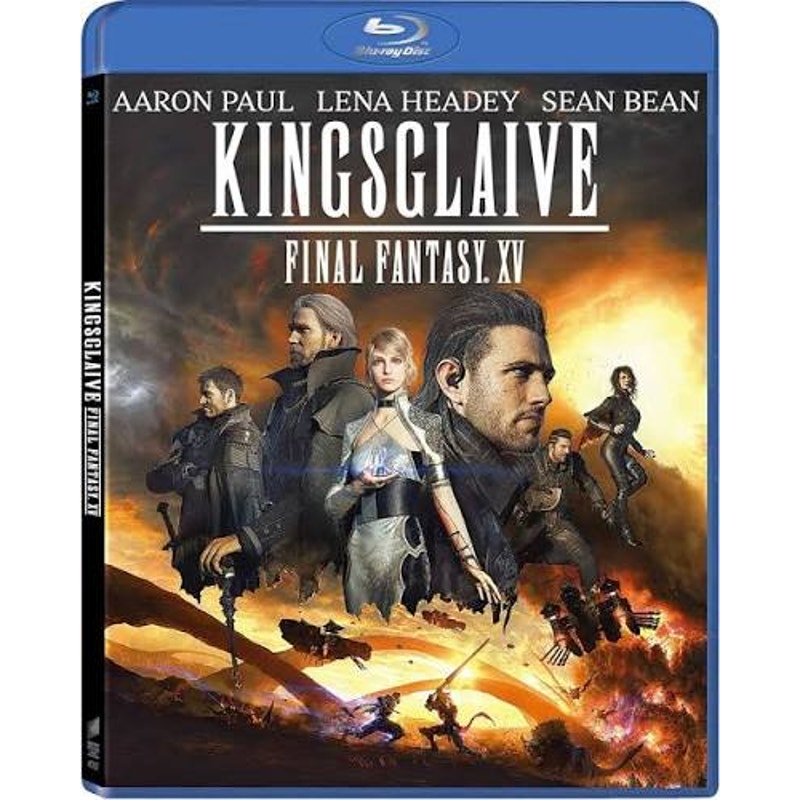 KINGSGLAIVE FINAL FANTASY XV BLU RAY MOVIE CLEANED* TESTED WORKING