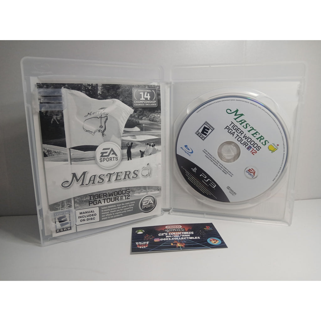 SONY PS3 MASTERS TIGER WOODS PGA TOUR 12 CIB TESTED WORKING