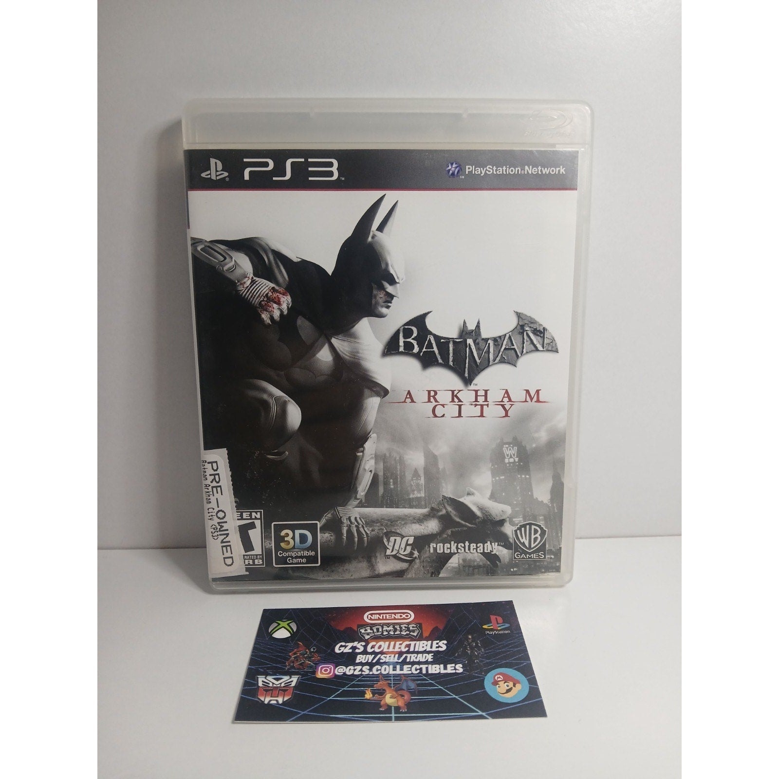 ✅ SONY PS3 BATMAN ARKHAM CITY BLACK LABEL CIB TESTED WORKING