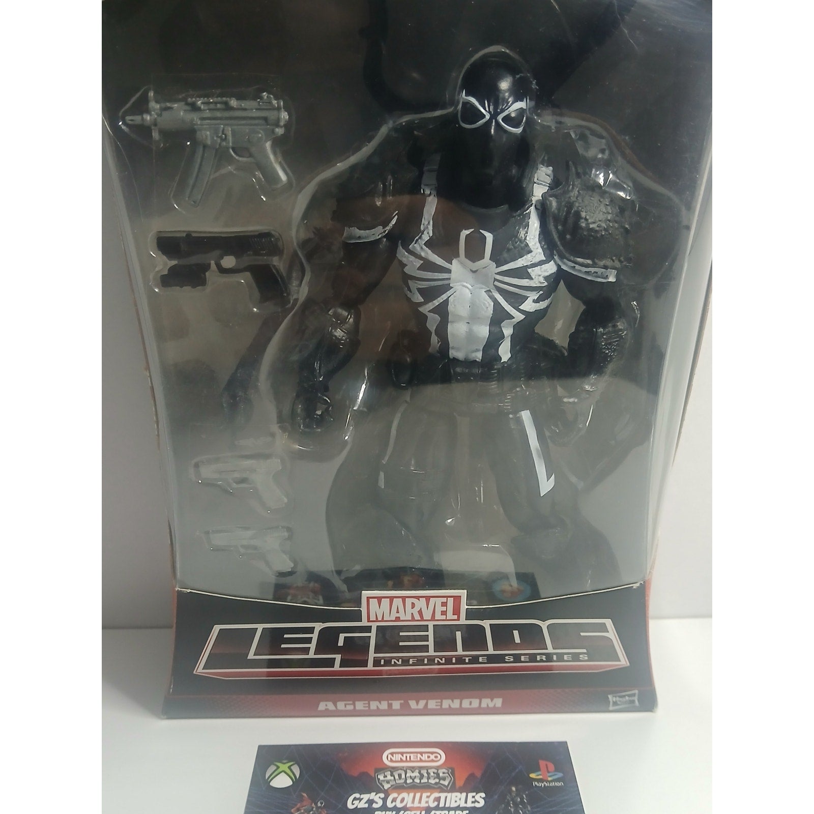 AGENT VENOM INFINITE SERIES MARVEL LEGENDS NIB CIB (OPEN)