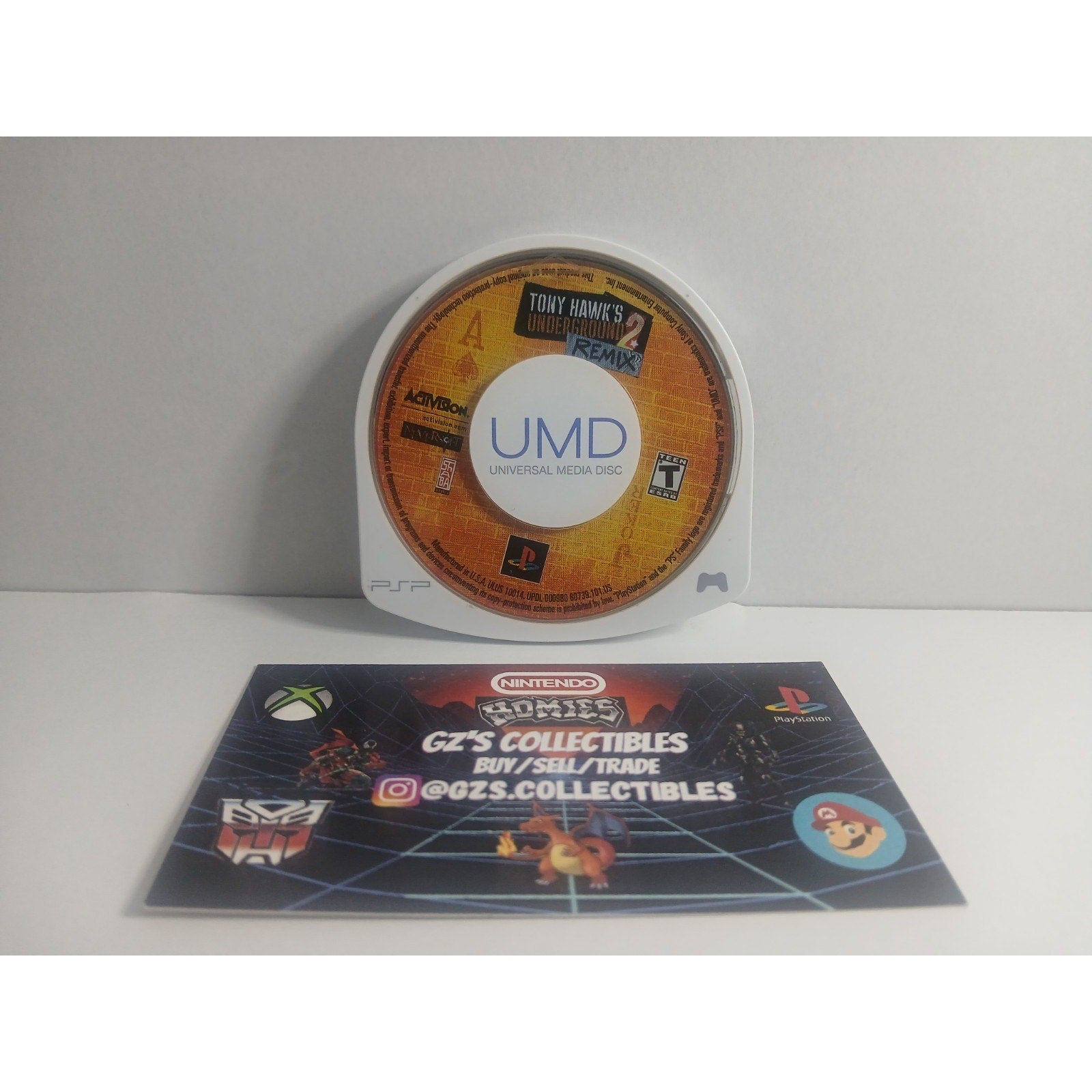 ✅ SONY PSP TONY HAWKS UNDERGROUND 2 REMIX UMD GAME DISC TESTED WORKING