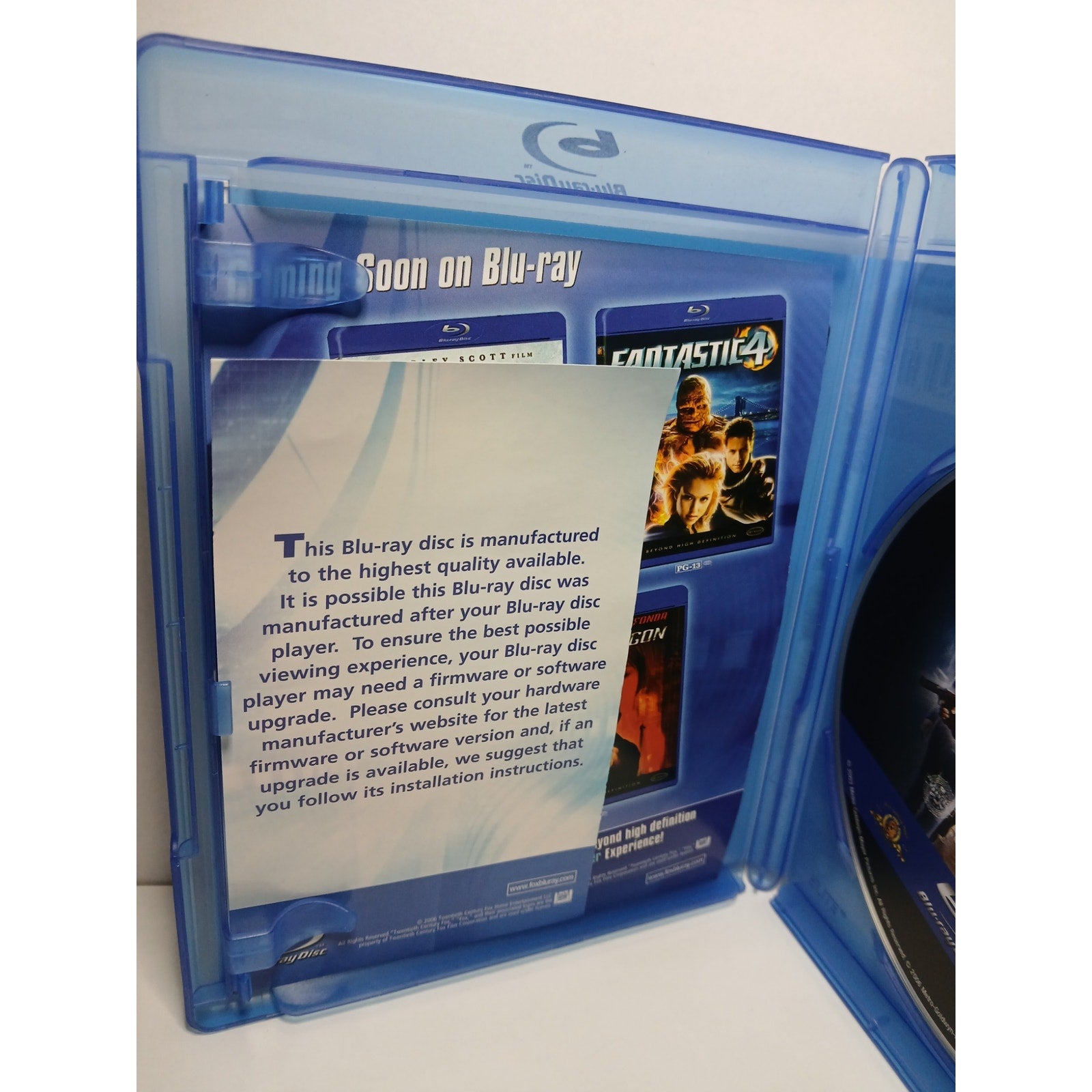 BULLETPROOF MONK BLU RAY MOVIE CIB CLEANED* TESTED WORKING