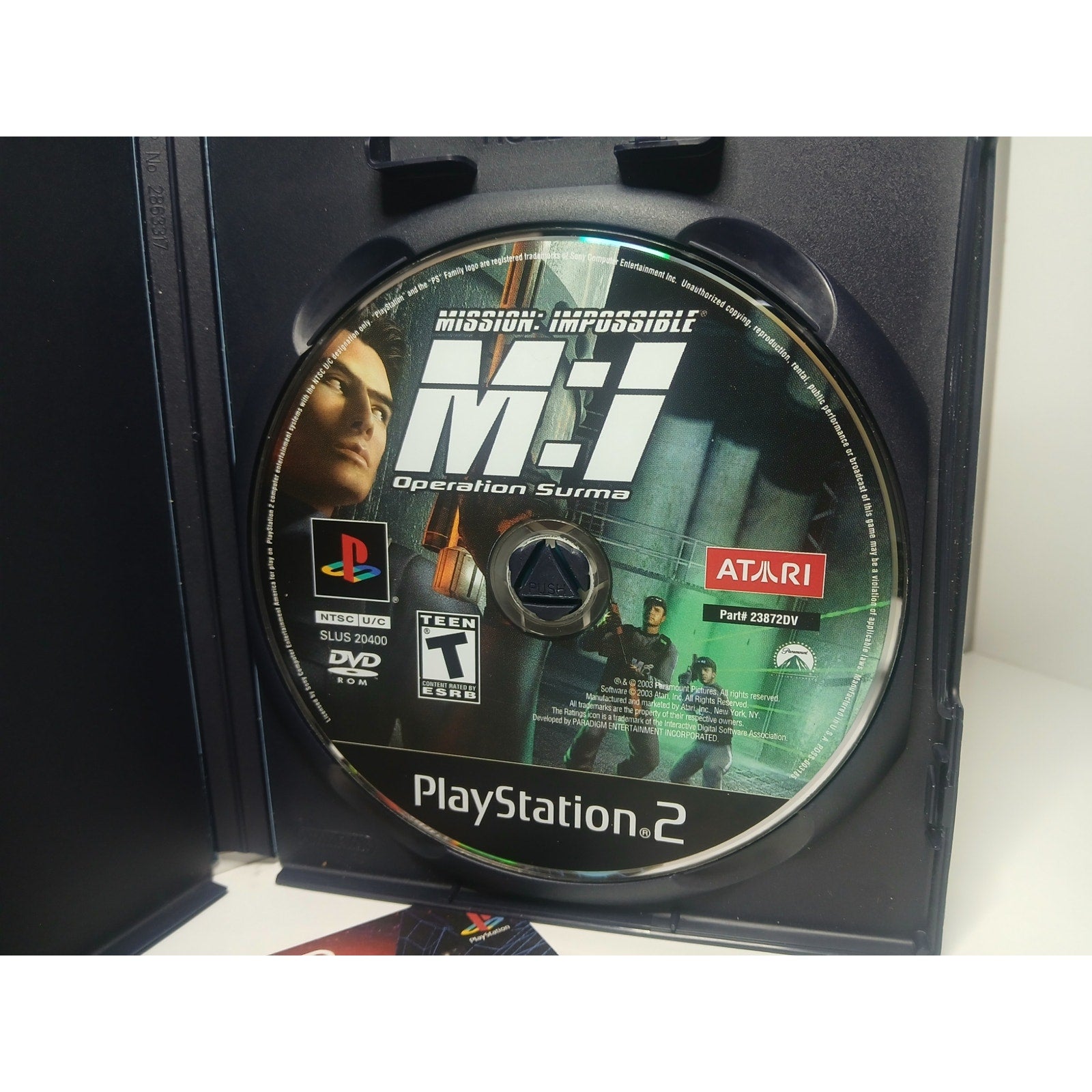 MISSION IMPOSSIBLE OPERATION SURMA SONY PS2 TESTED WORKING