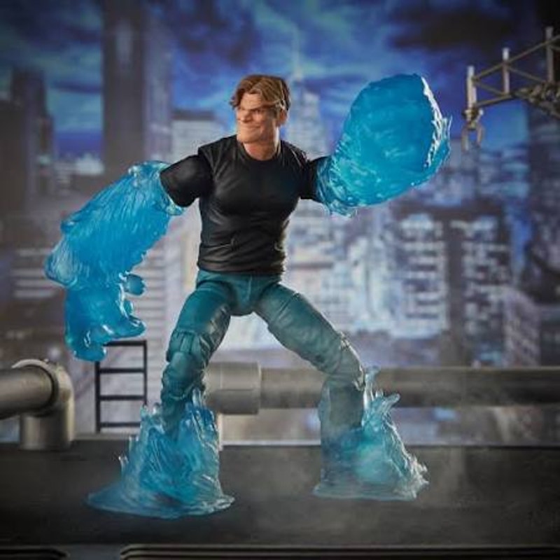 SPIDER-MAN HYDRO MAN (BAF) MARVEL LEGENDS NIB CIB (OPEN)