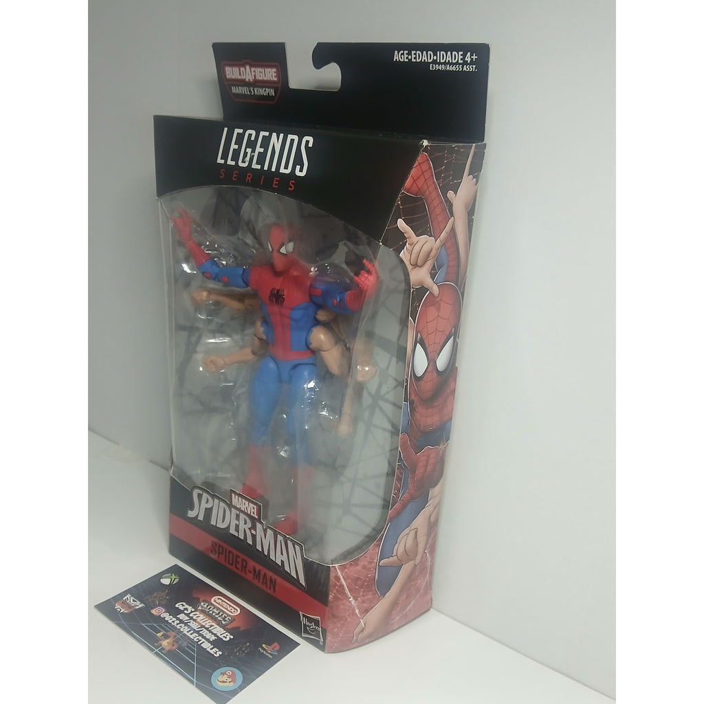 SPIDER MAN 6 ARM MARVEL LEGENDS (BAF)  NIB CIB (OPEN
