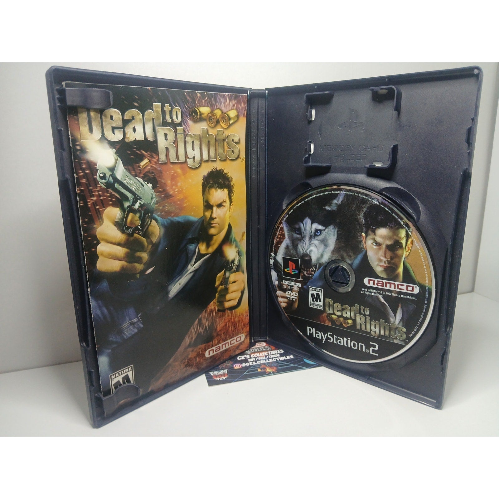 DEAD TO RIGHTS BLACK LABEL CIB SONY PS2 TESTED WORKING
