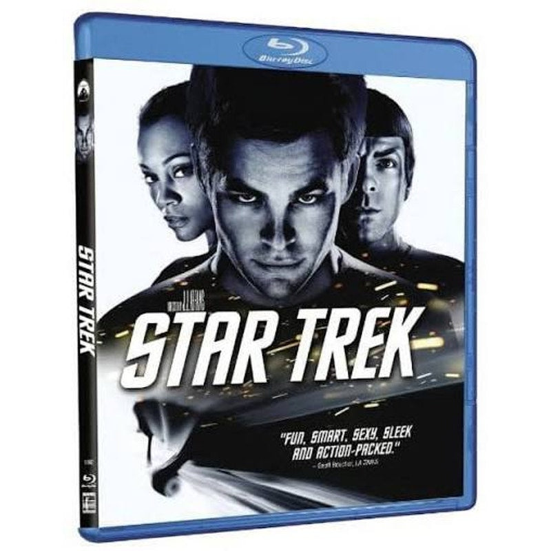 STAR TREK BLU RAY MOVIE CLEANED* TESTED WORKING