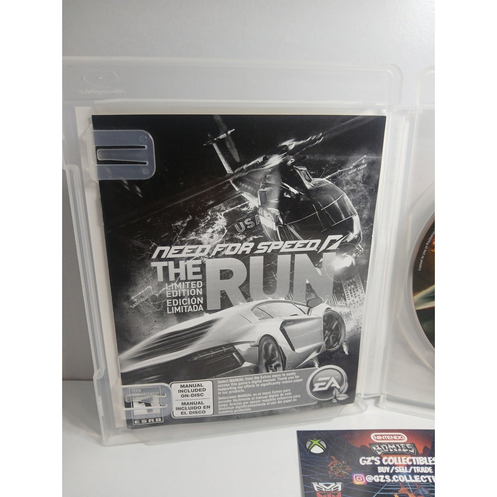 SONY PS3 NEED FOR SPEED THE RUN LIMITED EDITION CIB TESTED WORKING