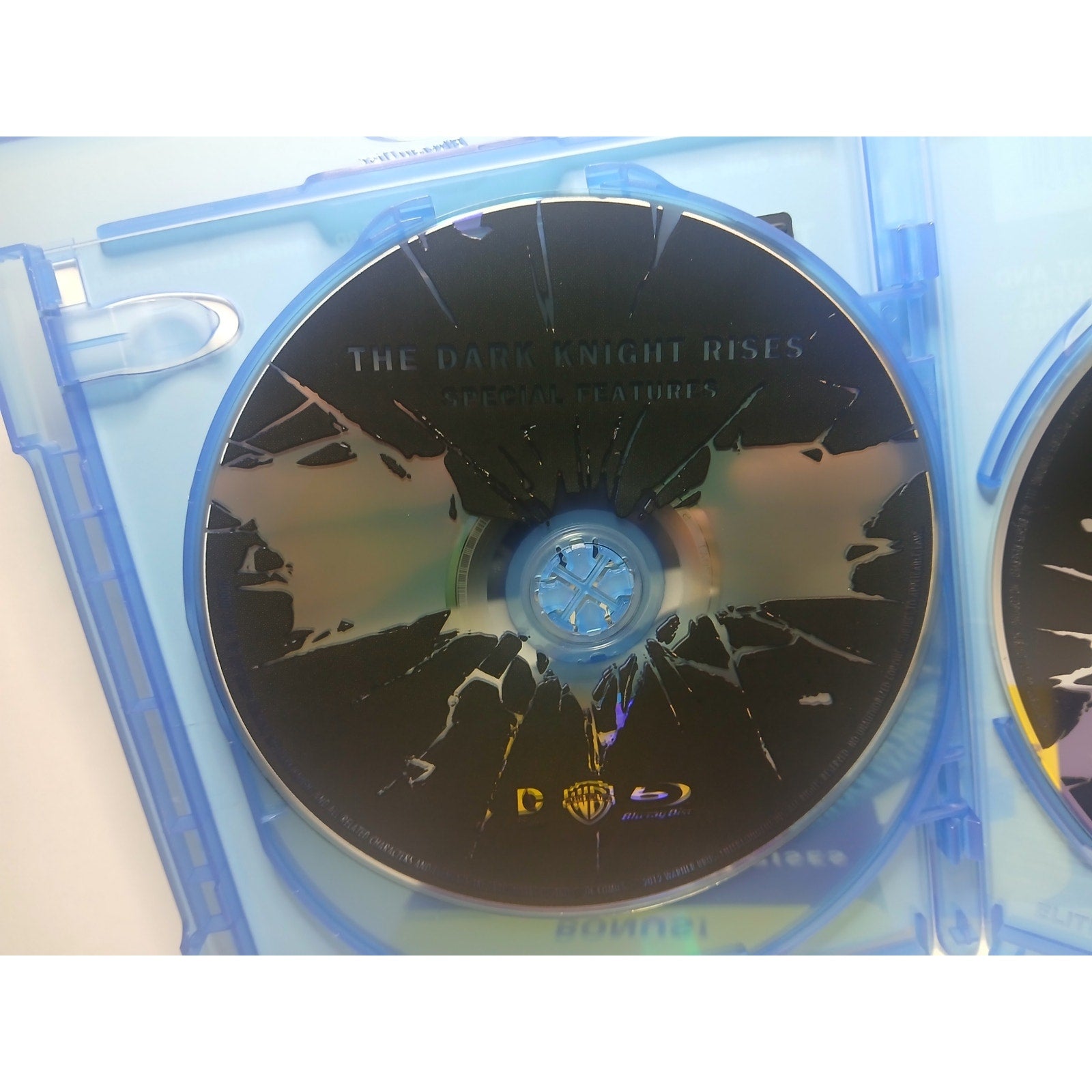 BATMAN THE DARK KNIGHT RISES BLU RAY/DVD/DIGITAL MOVIE CLEANED* TESTED WORKING
