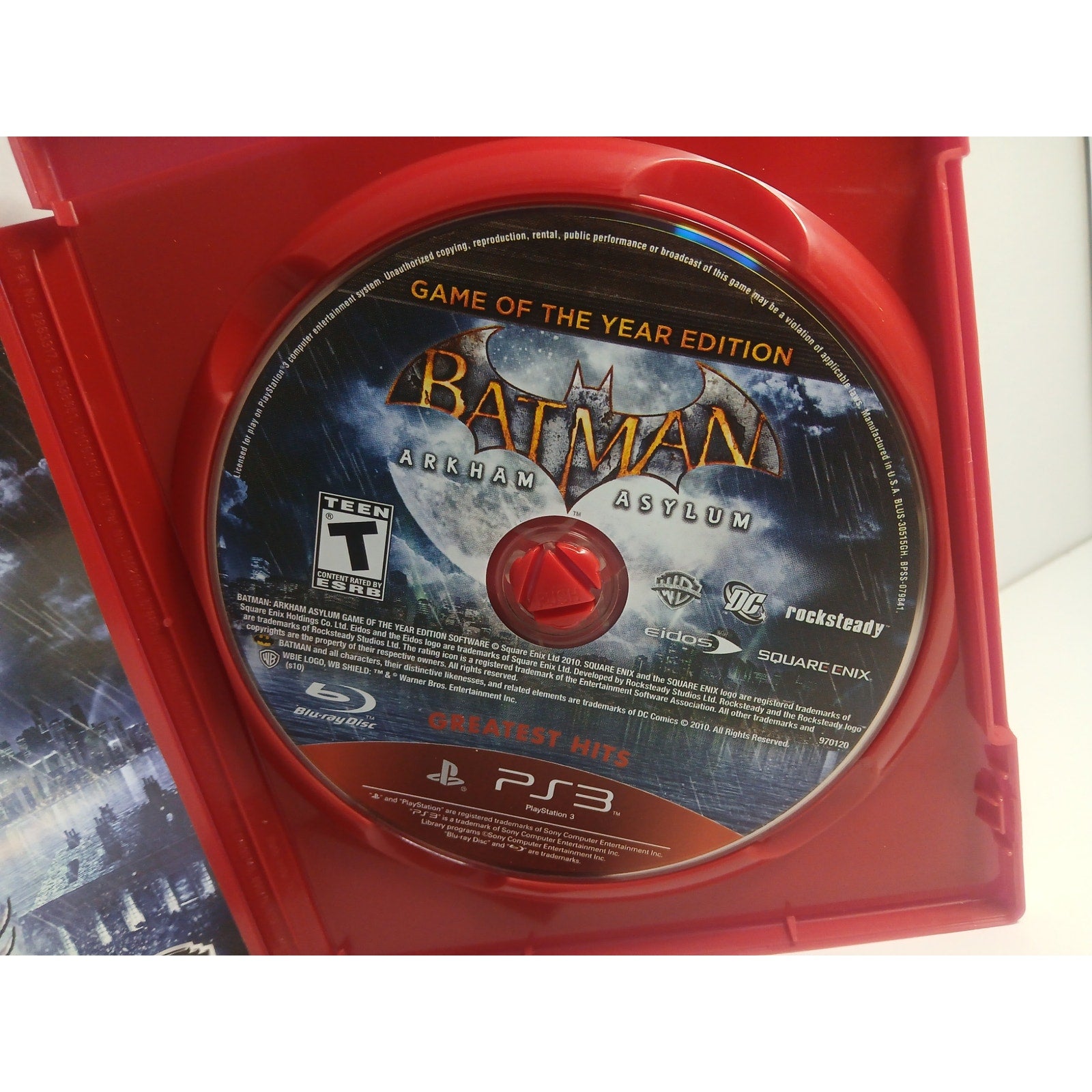 SONY PS3 BATMAN ARKHAM ASYLUM GAME CIB TESTED WORKING