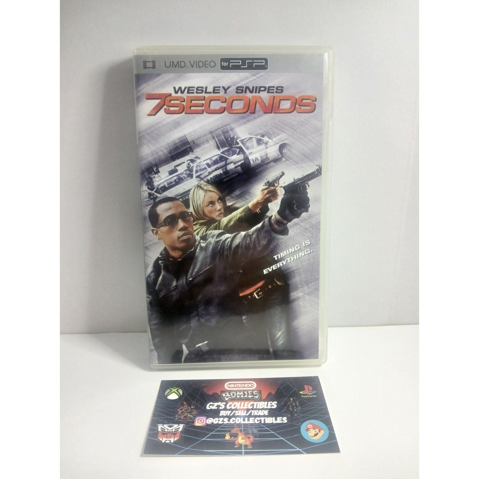 ✅ SONY PSP 7 SECONDS WESLEY SNIPES MOVIE CIB TESTED WORKING MINT