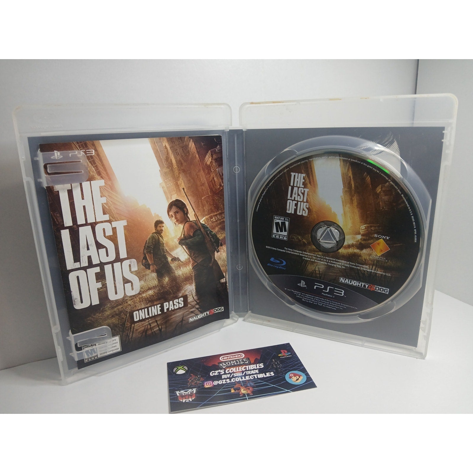 SONY PS3 THE LAST OF US CIB TESTED WORKING