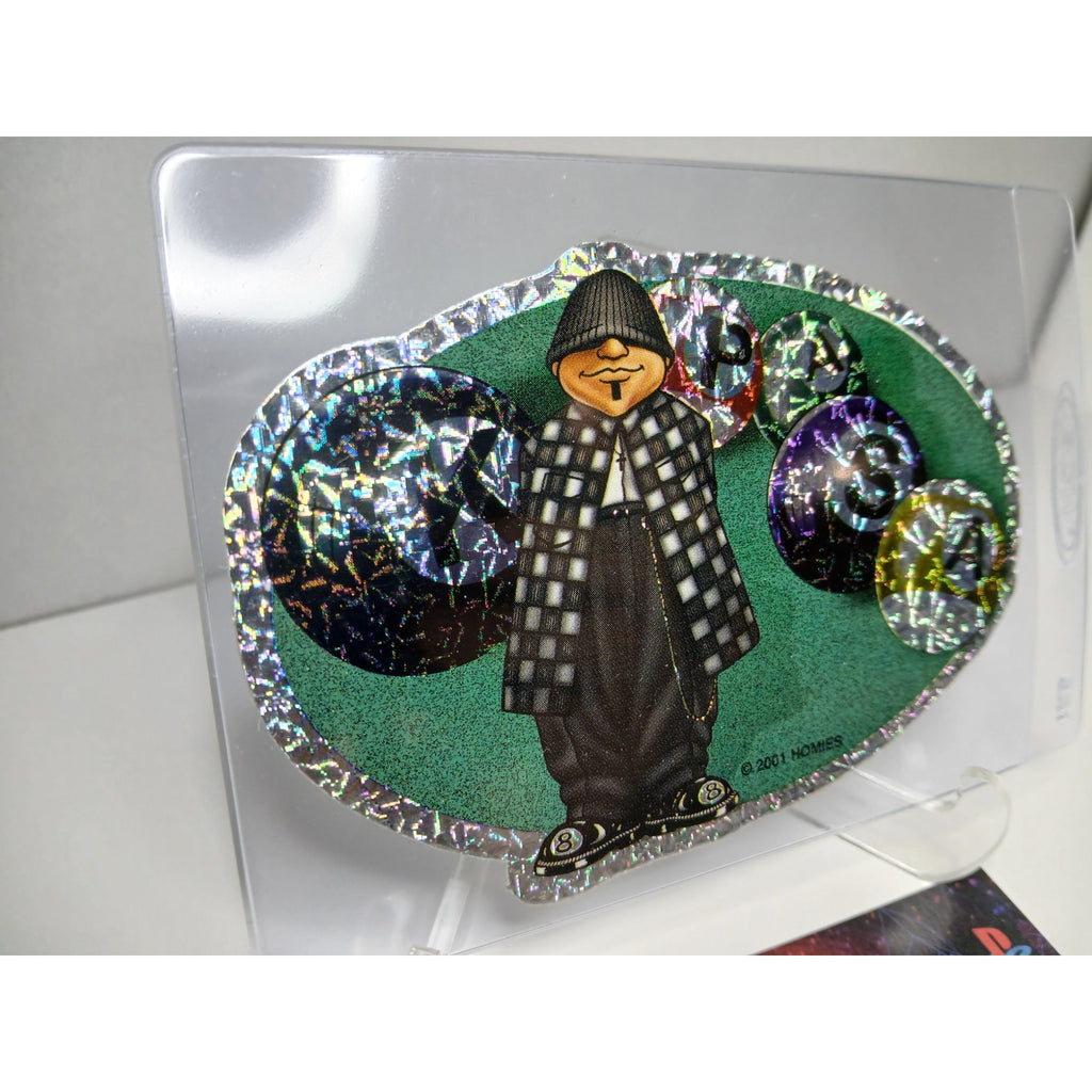 VINTAGE 2001 K PASA OVALS HOMIES GONZALES GRAPHICS HOLOGRAPHIC STICKER