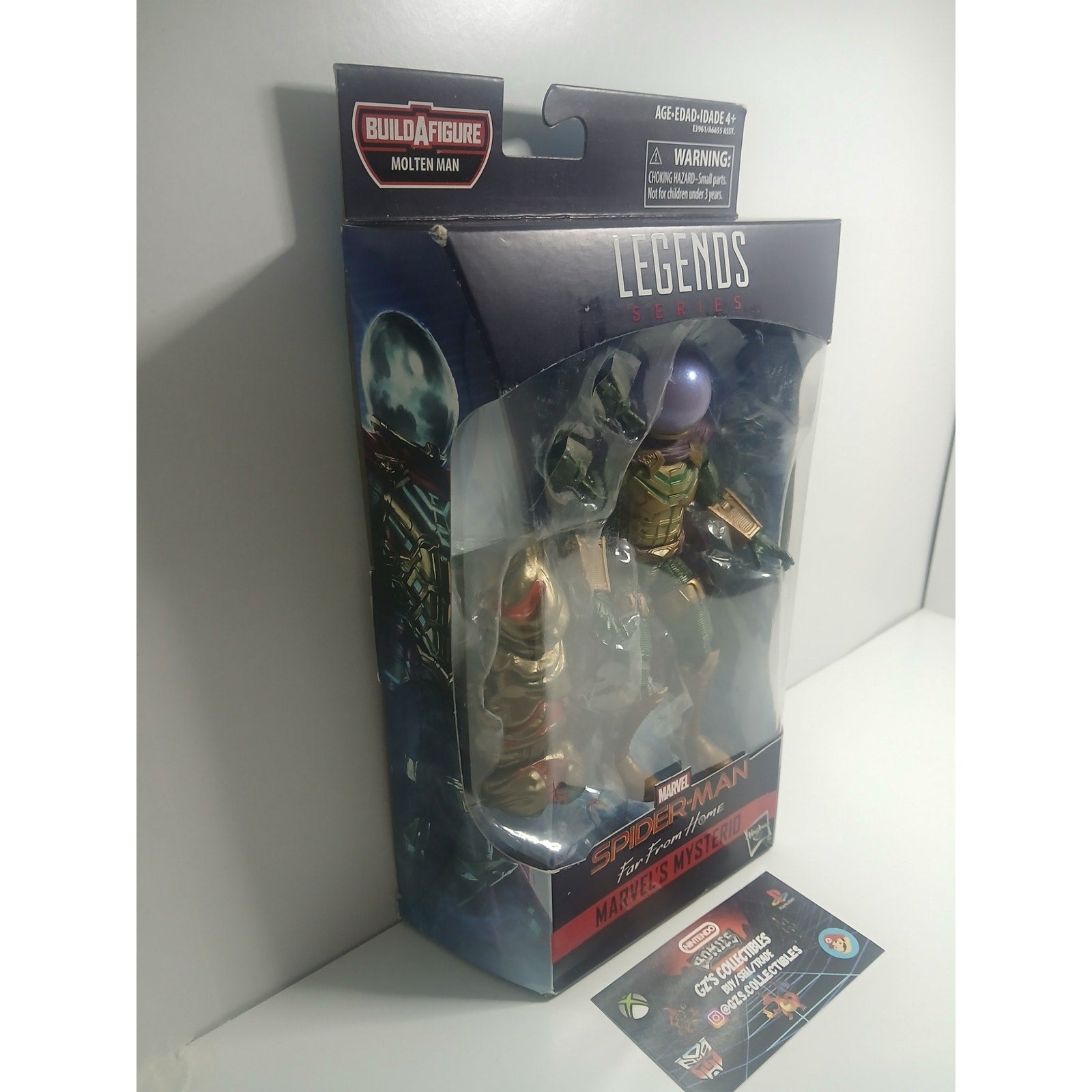 MARVELS MYSTERIO MARVEL LEGENDS (BAF) NIB CIB (OPEN)