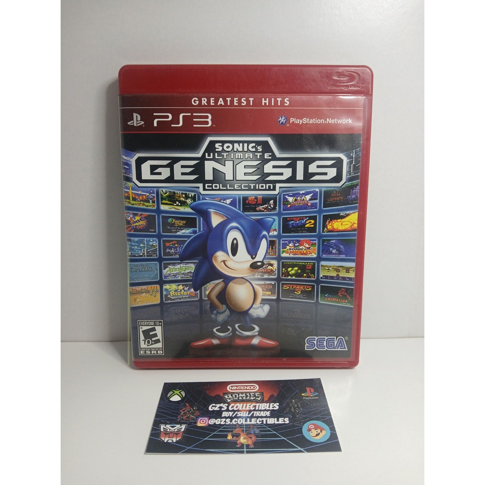 SONY PS3 SONIC ULTIMATE GENESIS COLLECTION GAME CIB TESTED WORKING