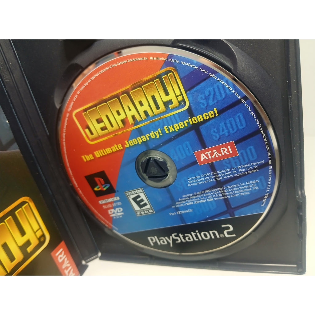 JEAPORDY SONY PS2 CIB TESTED WORKING