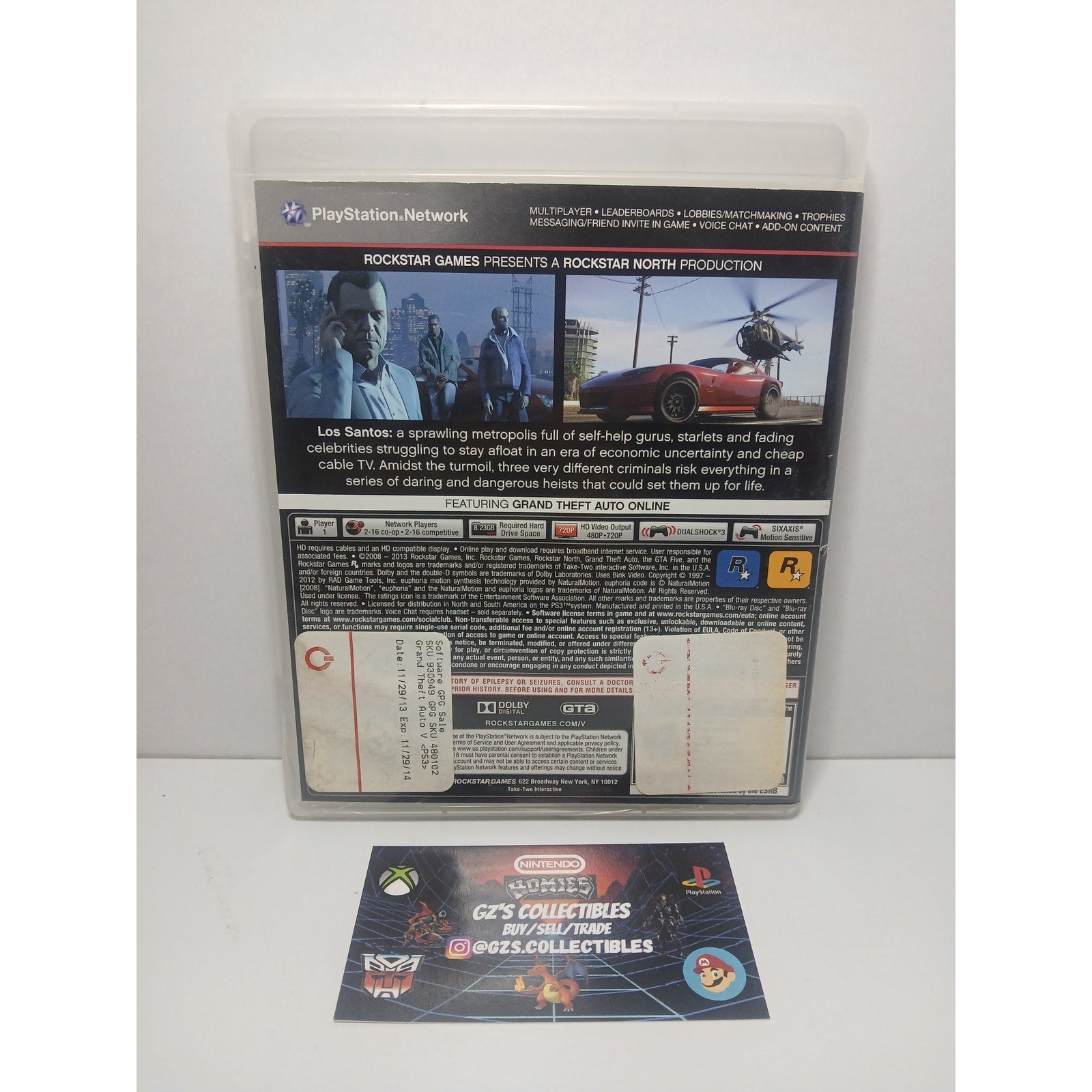 GTA 5 ROCKSTAR SONY PS3 TESTED WORKING